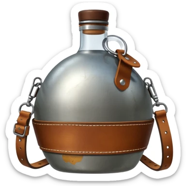 hipster canteen sticker