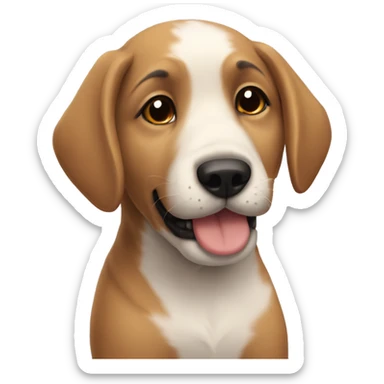 I hope you get better puppy sticker