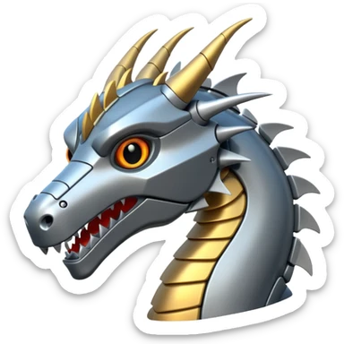 Robo dragon sticker