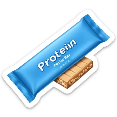 protein bar sticker