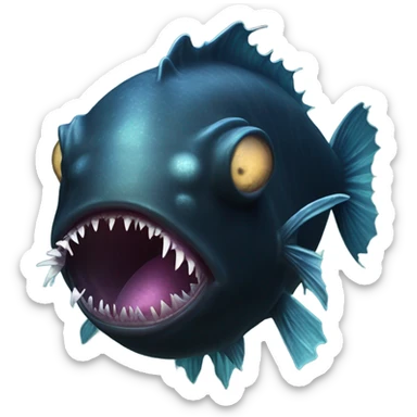 Anglerfish sticker