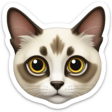 balinese-cat sticker