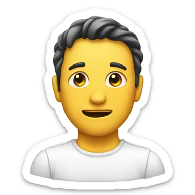 emoji on fie sticker