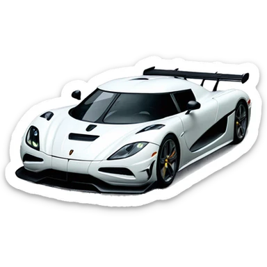 Fantasma de Koenigsegg  sticker