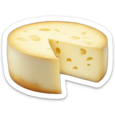 Brie cheese sticker