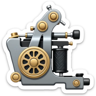 maquina de tatuajes sticker