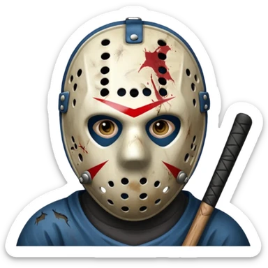 Jason voorhees  sticker