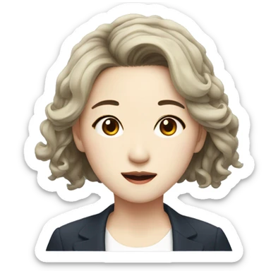 K drama actress sticker