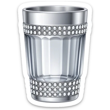 Rhinestone Stanley tumbler cup sticker