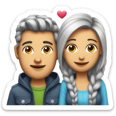 I love my boyfriend sticker