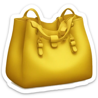 Yellow Bag  sticker