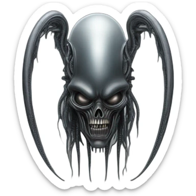 HR GIGER sticker