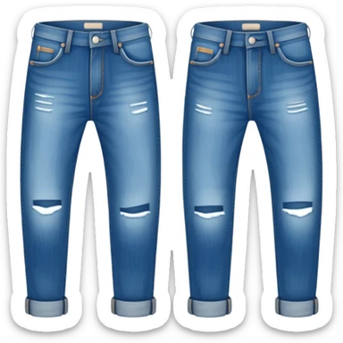 Jeans sticker