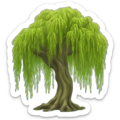 Willow tree sticker