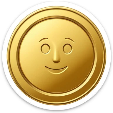 coin emoji sticker