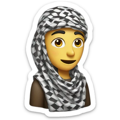 Keffiyeh sticker