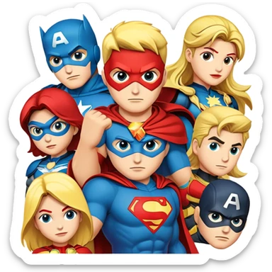 heroes hub sticker