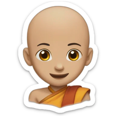 Aang do a heart sticker