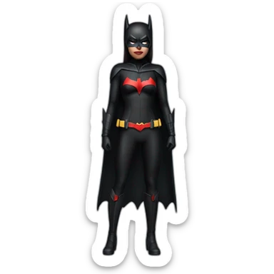 batwoman, full body sticker