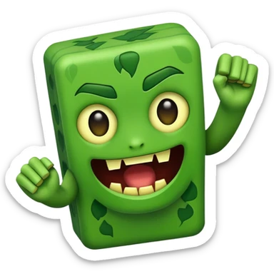 Creeper sticker