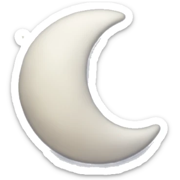 moon and star sticker