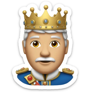 king of norway sticker