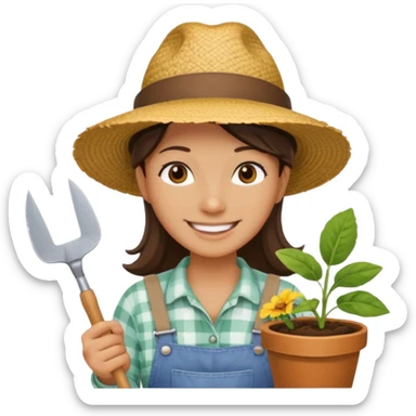 gardening sticker