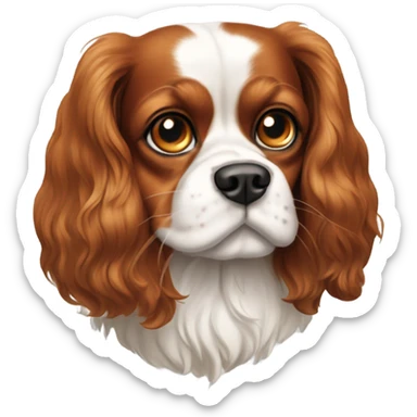 King Charles Cavalier sticker