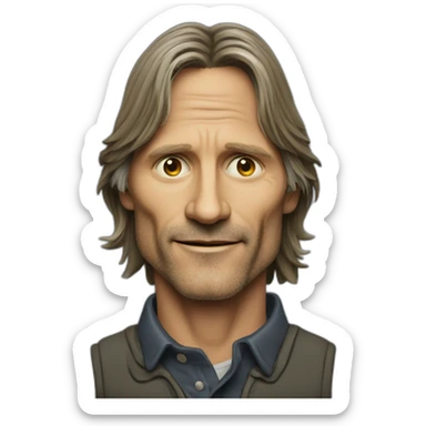 Viggo mortensen sticker