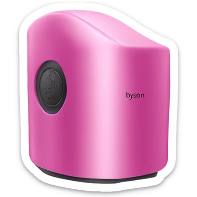 Dyson airwrap pink in case sticker