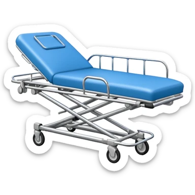 ambulance stretcher sticker