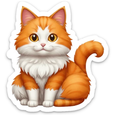 Gato cum sticker