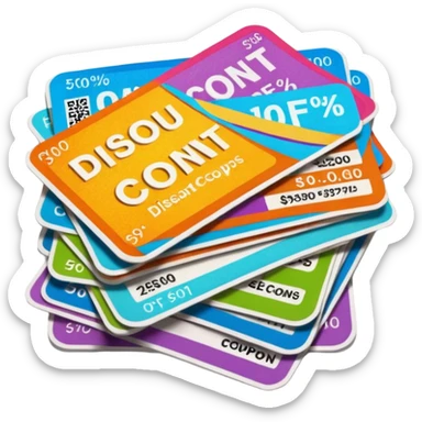 Discount sticker