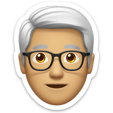 asian-man-with-glasses sticker