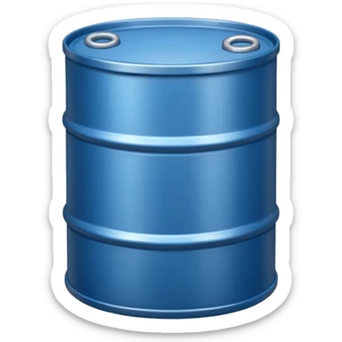 oil drum в мультяшном реалистичный стиль, мягкий свет, чистые контуры, детализировано, гладкая sticker