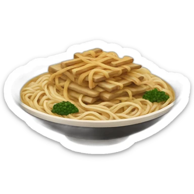 soba japanese food sticker