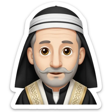 I want a Jew priest with a big nose sticker