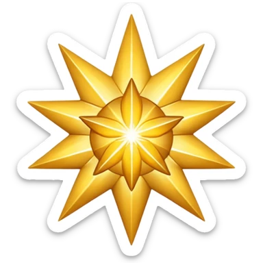 Wisdwisdom justice 8 star sticker