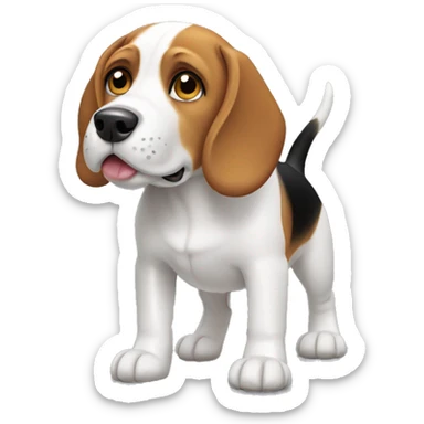 Beagle sticker