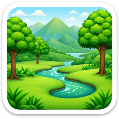 nature based solution sticker