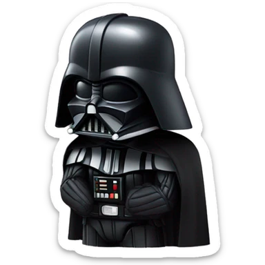 Darth Vader strangled sticker