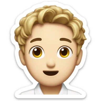 sung jinwoo cute face sticker