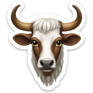 Cedar hill long horn sticker