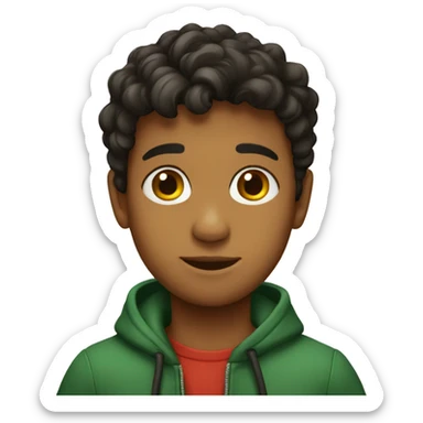 Portugese boy sticker