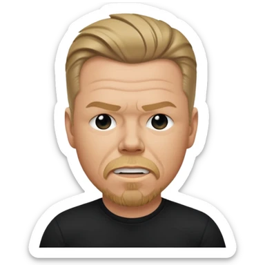 James Hetfield sticker