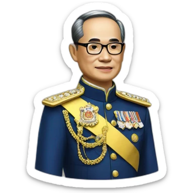 King rama ix sticker