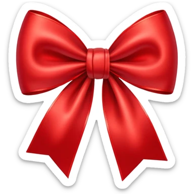 Laço vermelho sticker