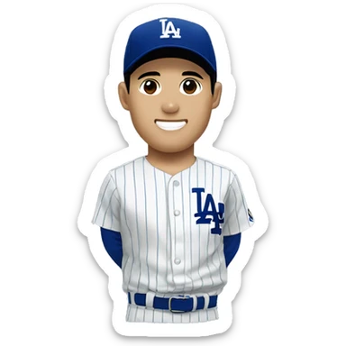 Shohei Ohtani Dodgers sticker