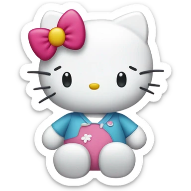 Hello kitty sticker