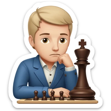 chess player sticker